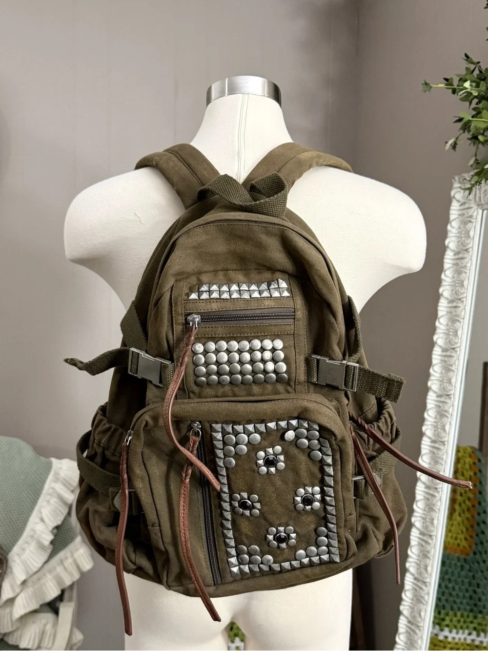 Free People • Berlin Studded Backpack